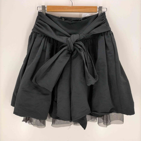 ダブルスタンダードクロージング DOUBLE STANDARD CLOTHING タック入り レイヤードスカート レディース